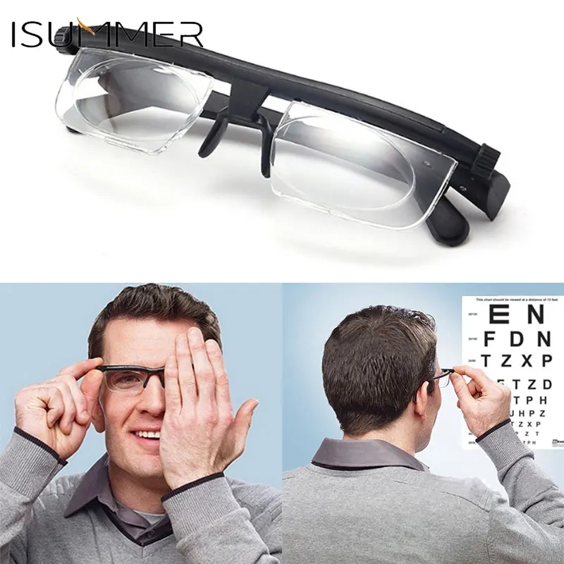 Dial vision Adjustable Len Reading Glasses Myopia