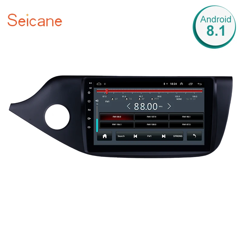 Автомобильный мультимедийный плеер Seicane GPS навигатор для 2012 2013 2014 Kia Ceed LHD 2Din Android 8 1