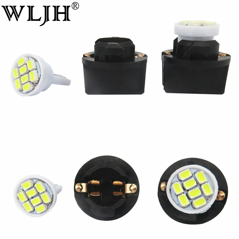 

WLJH 10pcs T10 W5W 12V Led Auto Bulb With Twist Lock Led Dashboard Instrument Panel Light For Volvo S60 S70 S80 S90 V70 V90 C70