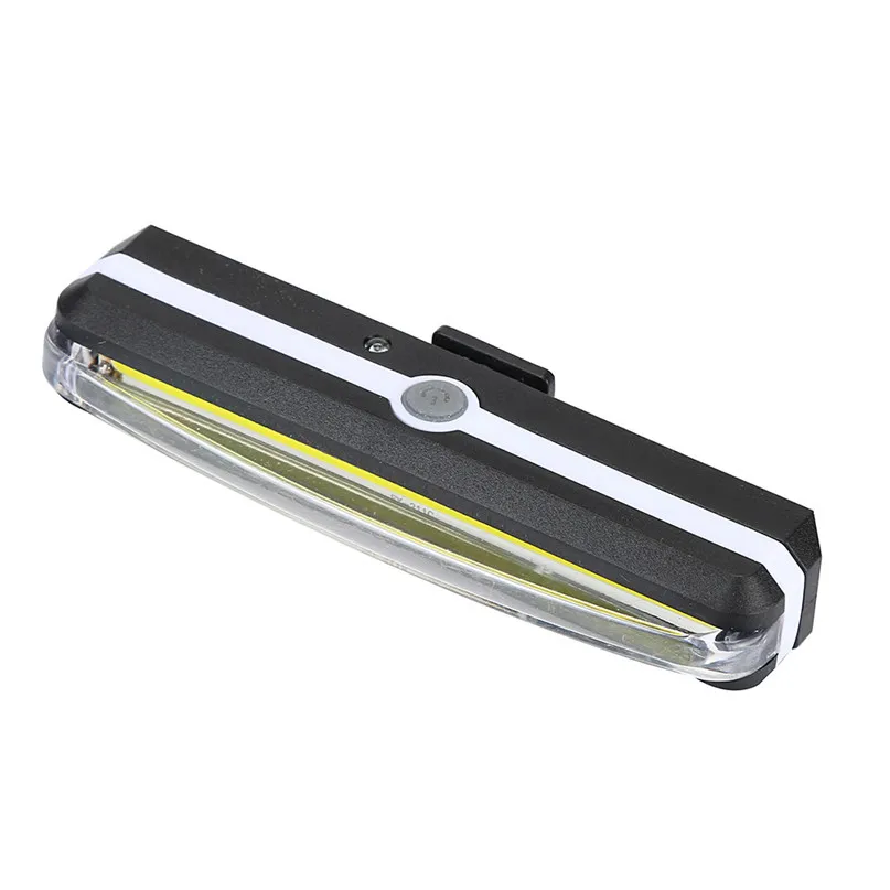 NEW 2018 USB Rechargeable LED Bicycle Bike Cycling Front Rear Tail Light 6 Modes Lamp Set Free shipping Wholesale #2A27 (13)