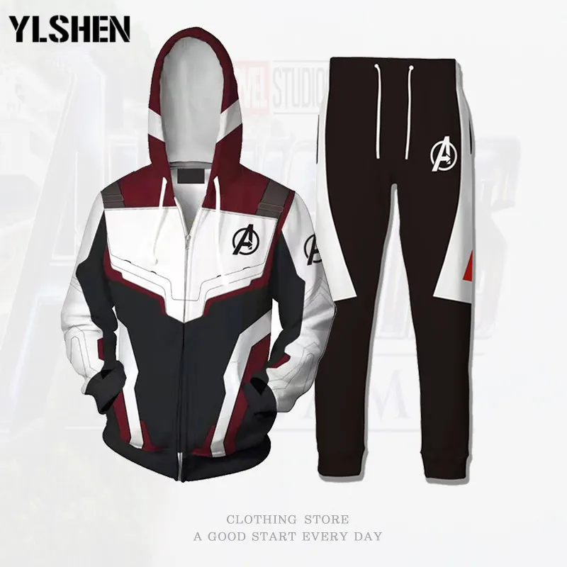 Avengers Endgame Hoodie Jacket Avengers Cosplay Costumes Sweater Spiderman Costume Sweatshirt Harry Potter Suit Zeemeerminstaart