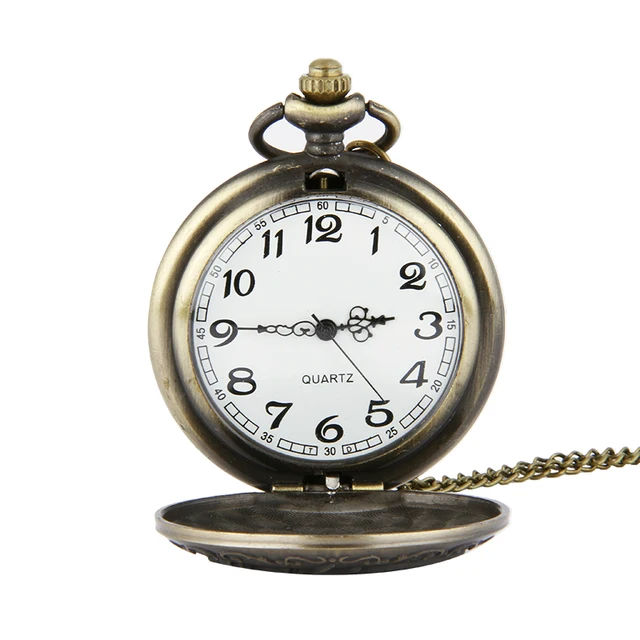 AAA Creative Retro Design Pocket Quartz Watch Vintage Bronze Pocket Watch Neckla AAA Creative Retro Design Pocket Quartz Watch Vintage Bronze Pocket Watch Neckla