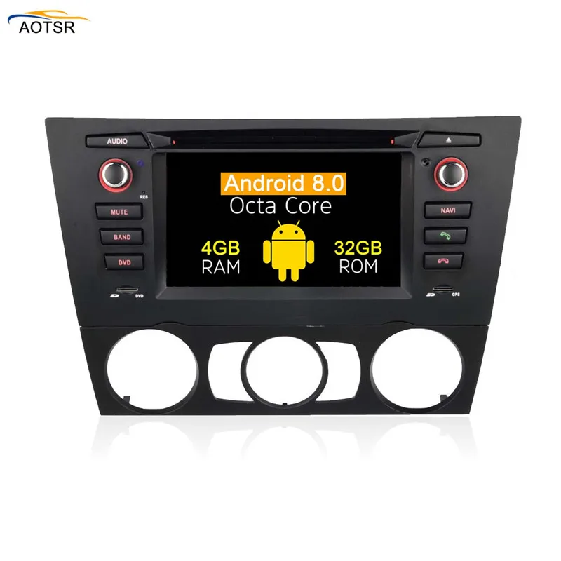 Clearance IPS Android 8.0 car dvd player for BMW 1 Series(E81/E82/E87/E88) 2004-2013 GPS Navigation Car Auto Radio stereo Video Head Unit 1