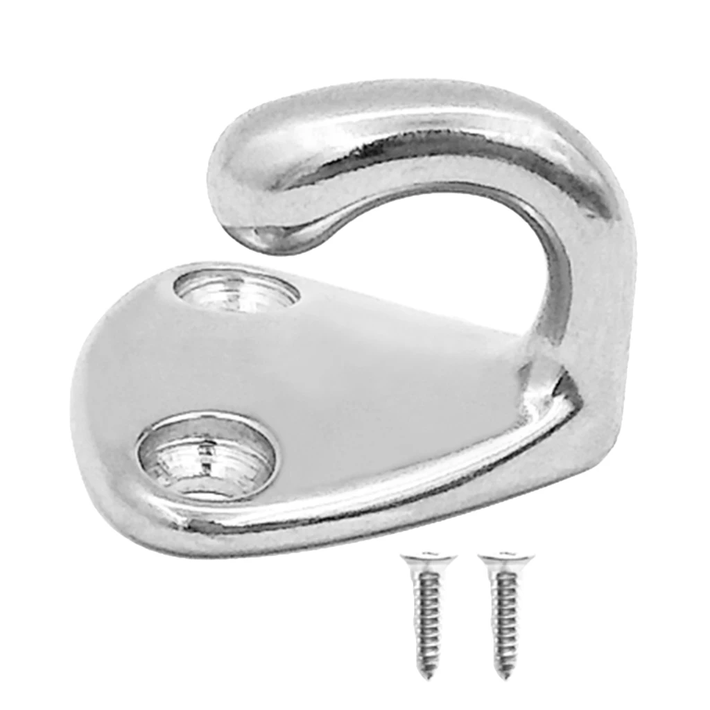 1 Pcs 28mm Stainless Steel Fending Hooks Fender Spring Hook Snap Attach Rope Boat Sail Tug Ship Marine Hardware Boat Accessories