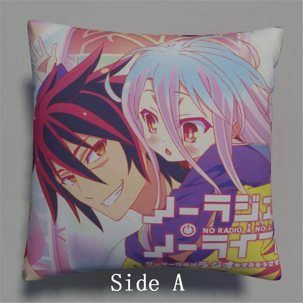 Fundas De Almohada De Dos Lados No Game No Life Zero Anime Funda De Cojin Para Abrazar Regalo De Cosplay De Otaku 679 Aliexpress Novedad Y Uso Especial