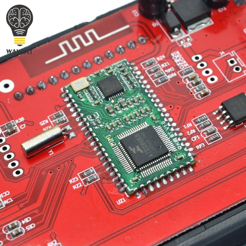 WAVGAT 4 0 Bluetooth MP3 декодер плата модуль DIY USB/SD/MMC APE FLAC WAV DAE запись mp3 плеер AUX FM