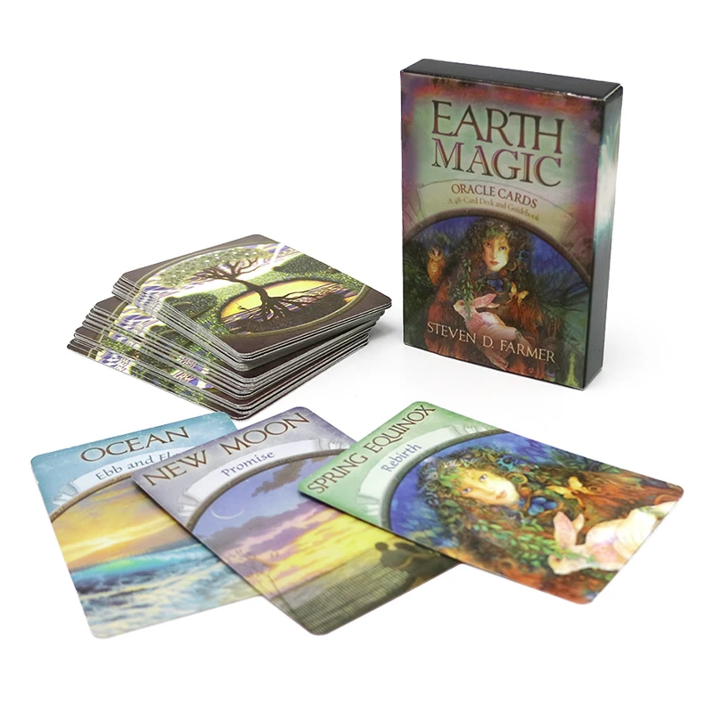 Magic Oracle Cards Earth Magic Fournier Read Fate Tarot 48-card Deck Collection/