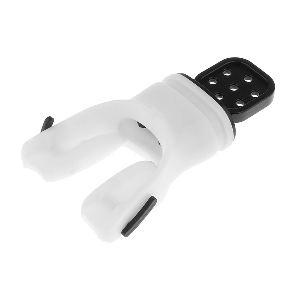 1PC Snorkel Bite Comfort Silicone Scuba Diving Snorkelling Moldable Bite Mouthpiece Regulator Accessories with Tie Wrap Gear