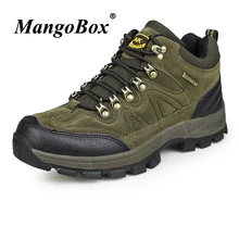 Man Hiking Footwear Large Size 38-46 Hunting Footwear Spring Autumn Outdoor Boots Comfortable 2018 Trekking Sneakers Men