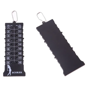 

New 18 Hole Golf Stroke Putt Score Card Counter Score Indicator Golf Score Counter Golf Training Aids