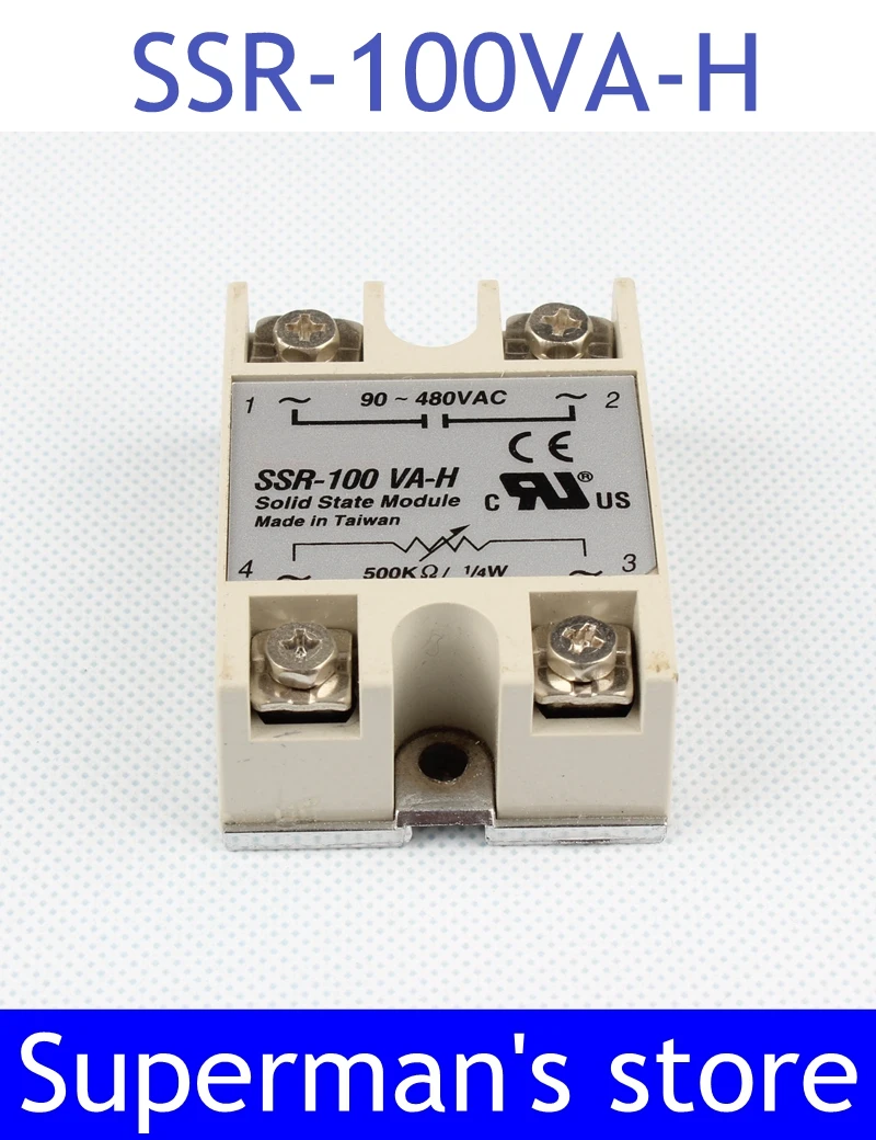Твердотельные реле SSR-100VA-H 100A SSR 100VA H тип сопротивления регулятор напряжения