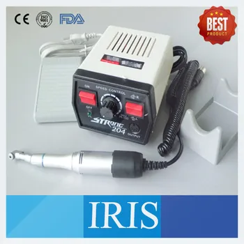

Dental Lab Micromotor Hand piece High Speed 33000rpm Strong204 108E Contra Angle Machine Micromotor Polishing Hand piece