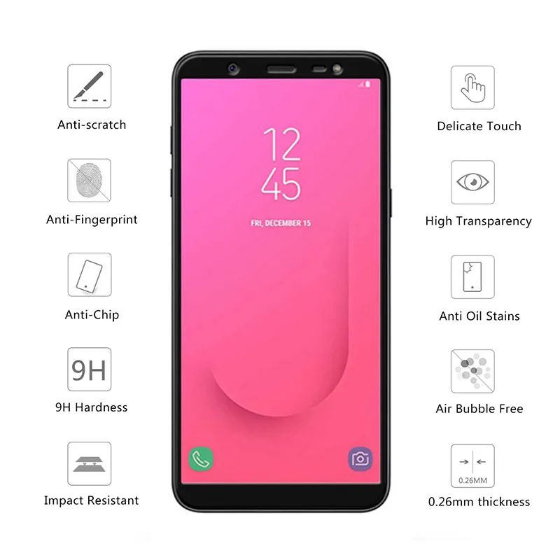 Защитное стекло для Samsung Galaxy J8 J7 J6 J4 J3 J2 Pro 2018 закаленное защиты экрана J 2 3 4 6 7 8