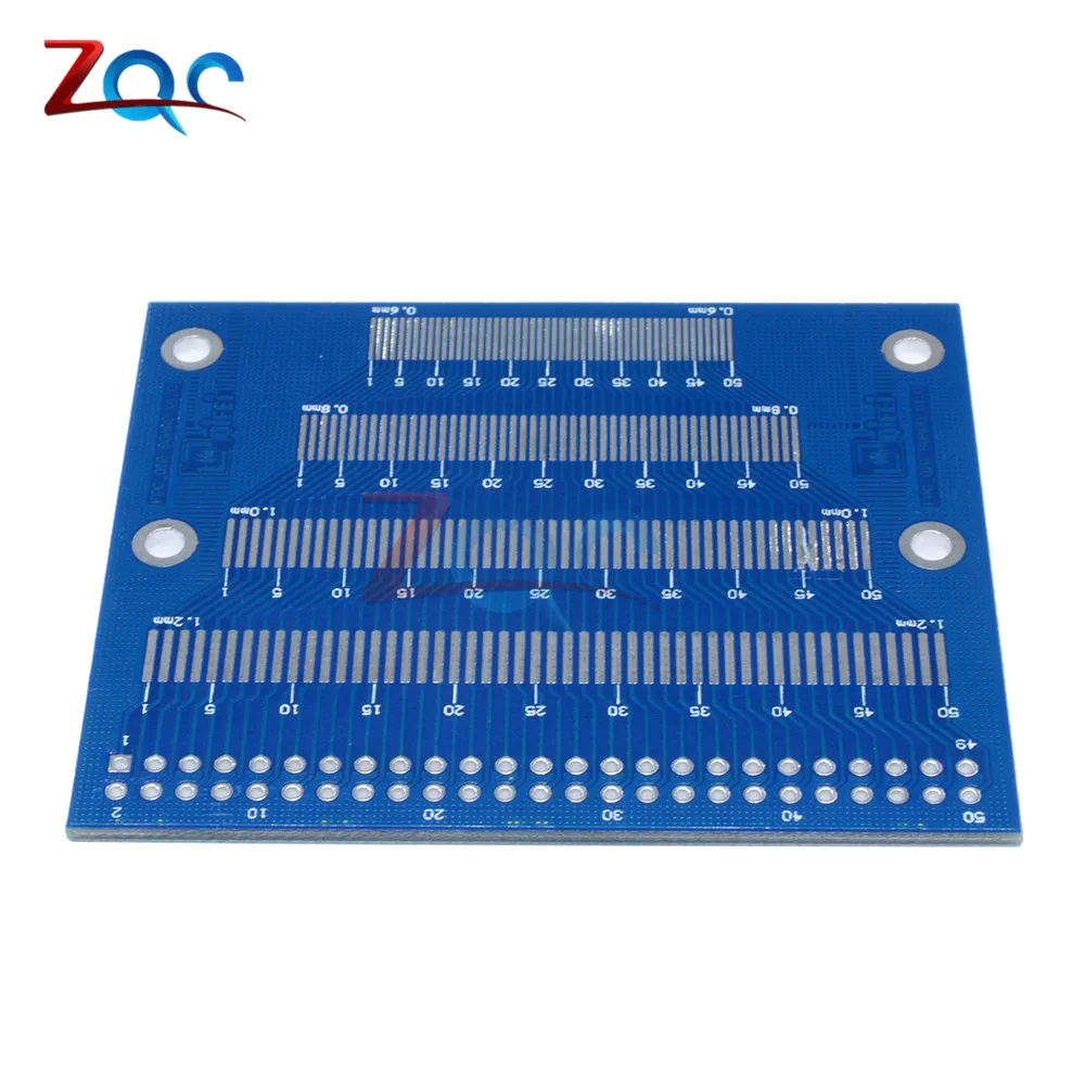 Pin Pitch Adapter PCB FPC Board 2.0-3.5inch TFT LCD SMD To DIP 0.5mm To 1.2mm
