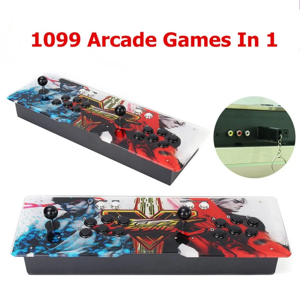 

Professional 1099 Video Games in 1 Family Box Home Arcade Console HD Home Game Machine with Dual Joystick English Version