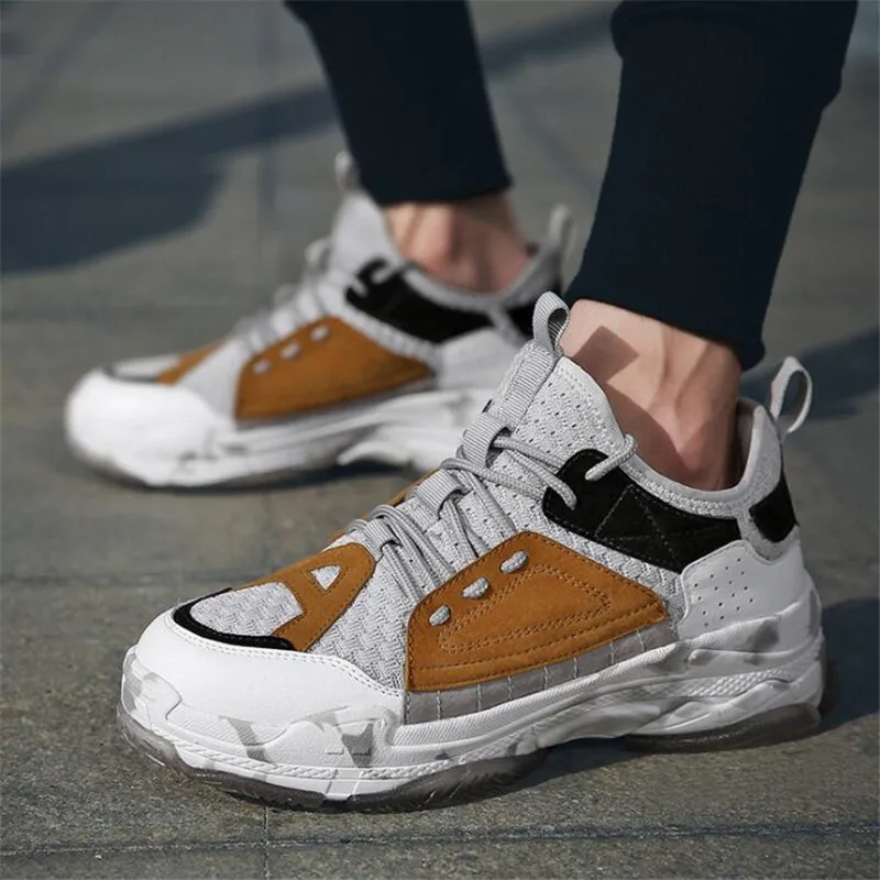 

2019 High Quality Men Casual Shoes Spring Summer Unisex Light Weige Breathable Fashion Male Shoes Plus Size 39-47 Slip-on Men