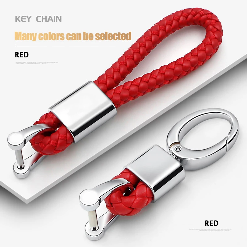 

For Mazda 3 6 CX5 CX7 323 626 Familia CX-3 CX-5 Demio Horseshoe Buckle Auto Accessories Universal Car Keychain Keyring