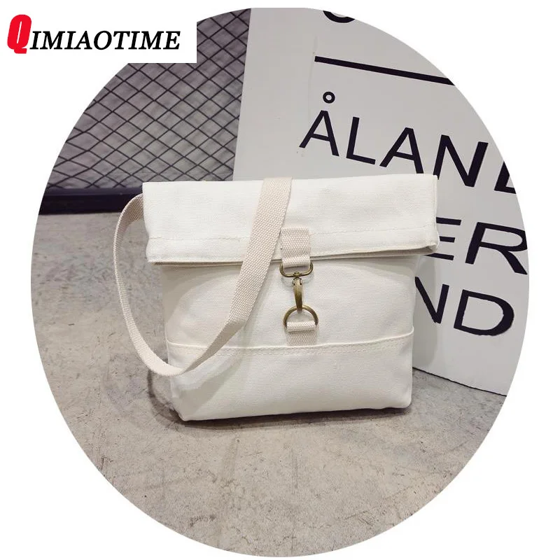 

2018 New Japanese Soft Sister Literary Small Fresh Canvas Bag Messenger Bag Leisure Time Simple Mori Student Bag Women Bag