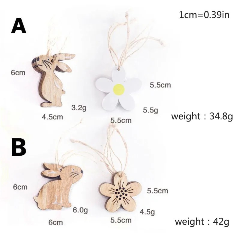 8 шт./компл. Забавный яиц пасхальные украшения игрушки для детей Кролик цветок курица производят игрушки деревянные подвесные украшения детские игрушки подарок