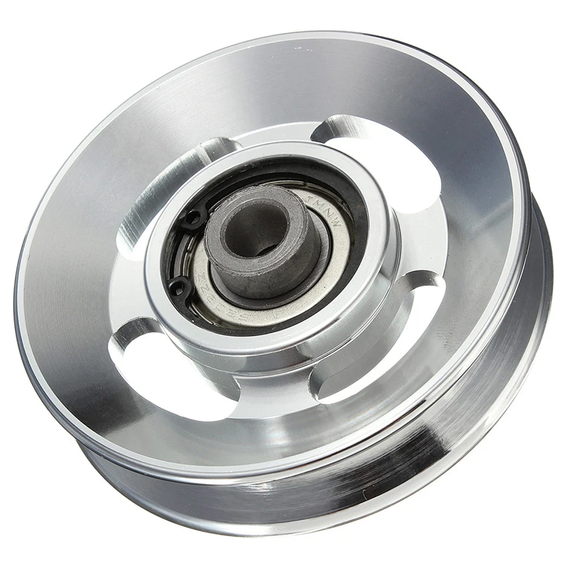 Mayitr 88mm Universal Aluminum Lift Heavy Load Pulley Wheel Cable Gym Fitness Equipment Part also use climbing camping pulley