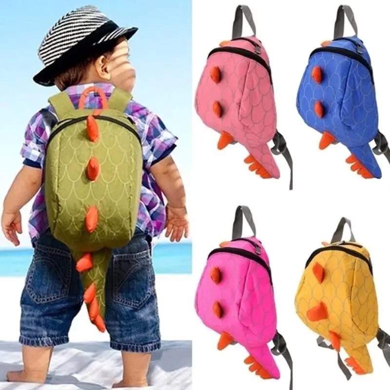 Мультяшный персональный каваи Монстр холст рюкзак маленькие динозавры закуски модная игрушка детский рюкзак для детей