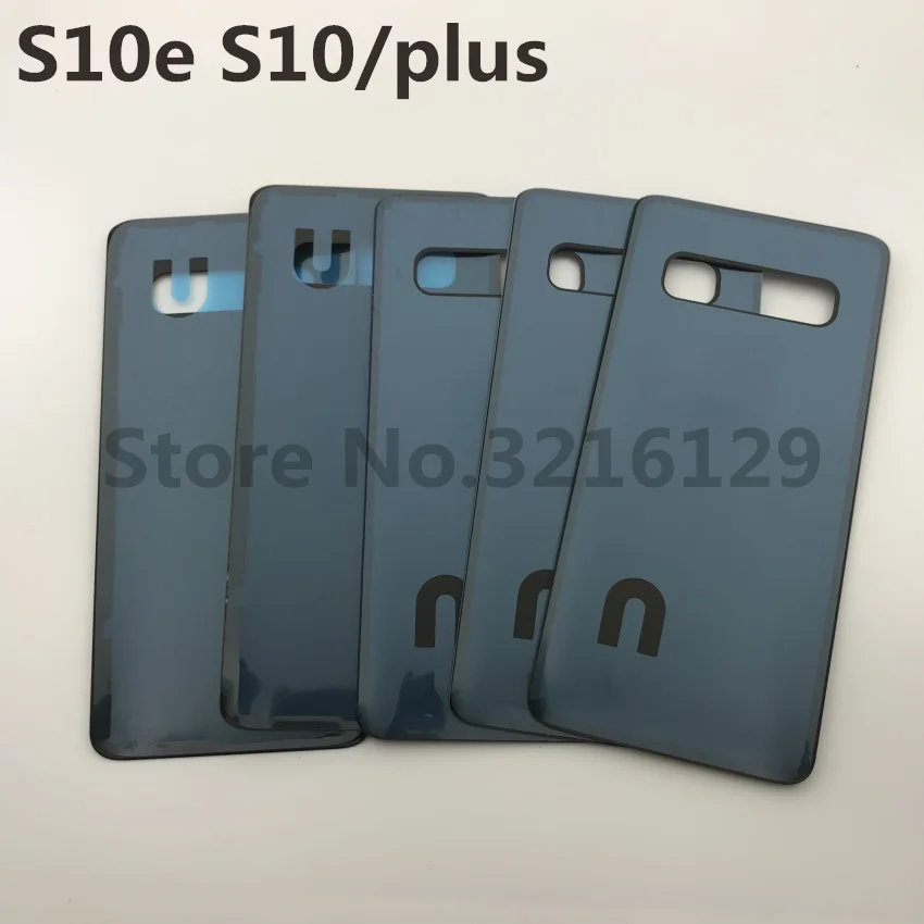 Сменная оригинальная задняя панель стеклянная Задняя для Samsung Galaxy S10e G973 S10 G970 plus