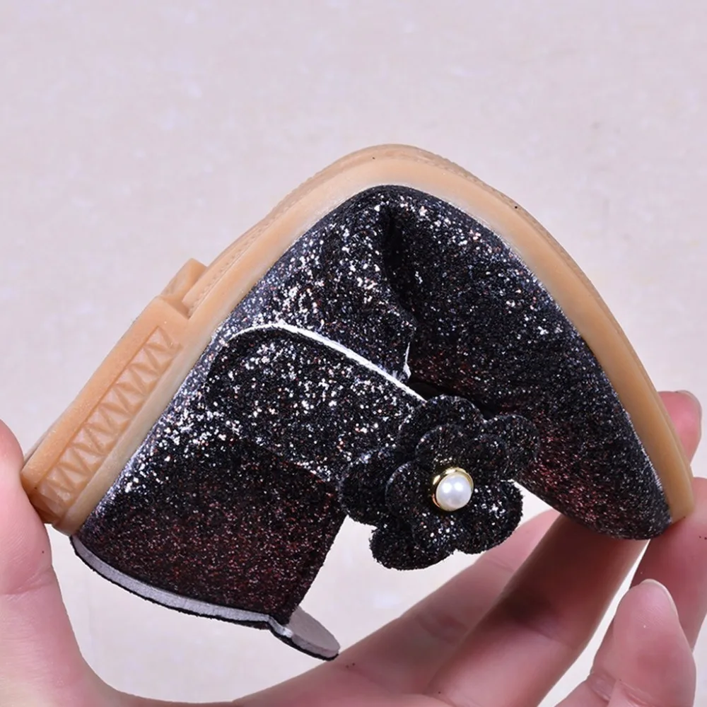 2019 Toddler Kids Girl Princess Wedding Party Dance Leather Shoes Walking Shoes