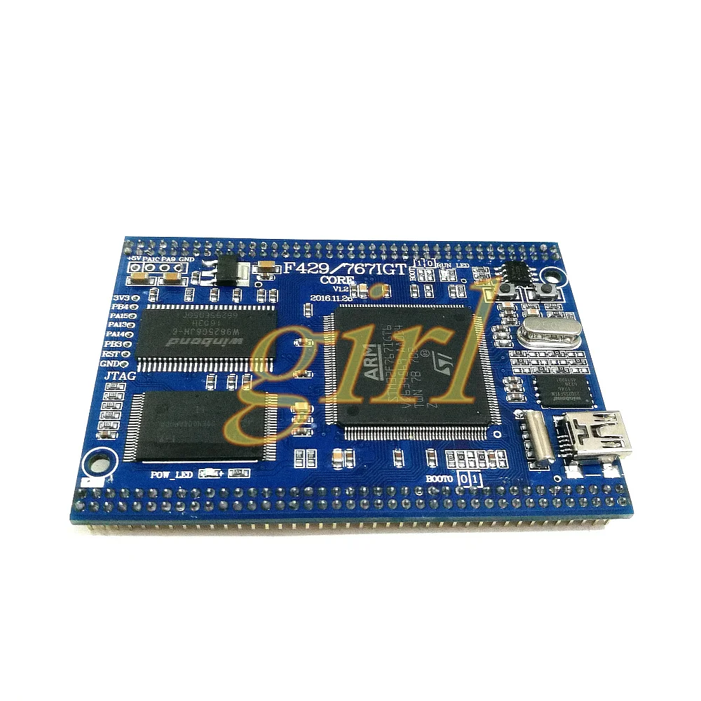 Системная плата STM32F767IGT6 макетная STM32 для небольших систем с цоколем в виде