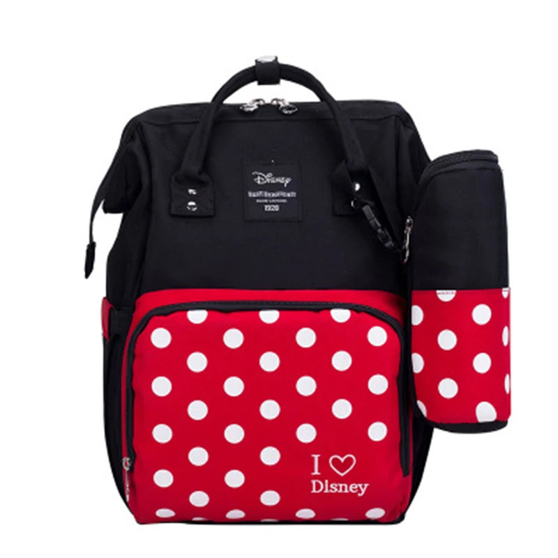 

Disney usb diaper bag backpack lager capacity nappy bag for baby mickey minnie mummy bag travel maternity bag