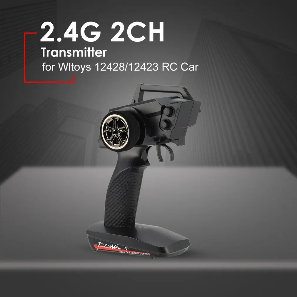2.4G 2CH Transmitter Remote Control Radio Spare Parts for RC Car 1/12 Wltoys 12428/12423 4WD Crawler Right Hand Mode 2.4G 2CH Transmitter Remote Control Radio Spare Parts for RC Car 1/12 Wltoys 12428/12423 4WD Crawler Right Hand Mode