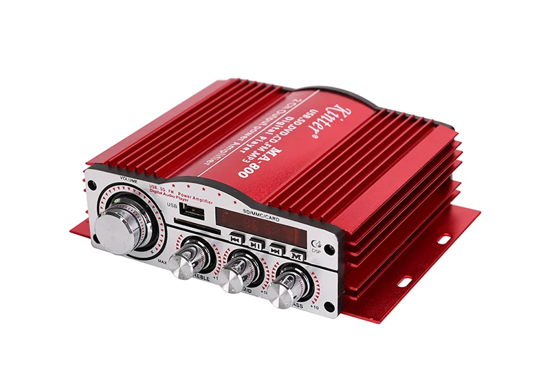 Kinter ма-800 стерео усилитель 2CH DC12V с USB SD FM Вход в Главная Автомобиль Мотоцикл