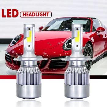 

Light Bulbs For Cars C6 Lampada Led H4 H1 H3 H11 880 9005 HB3 9006 HB4 H13 9004 9007 H7 LED 9003 HB2 Headlight Car Styling Lamps