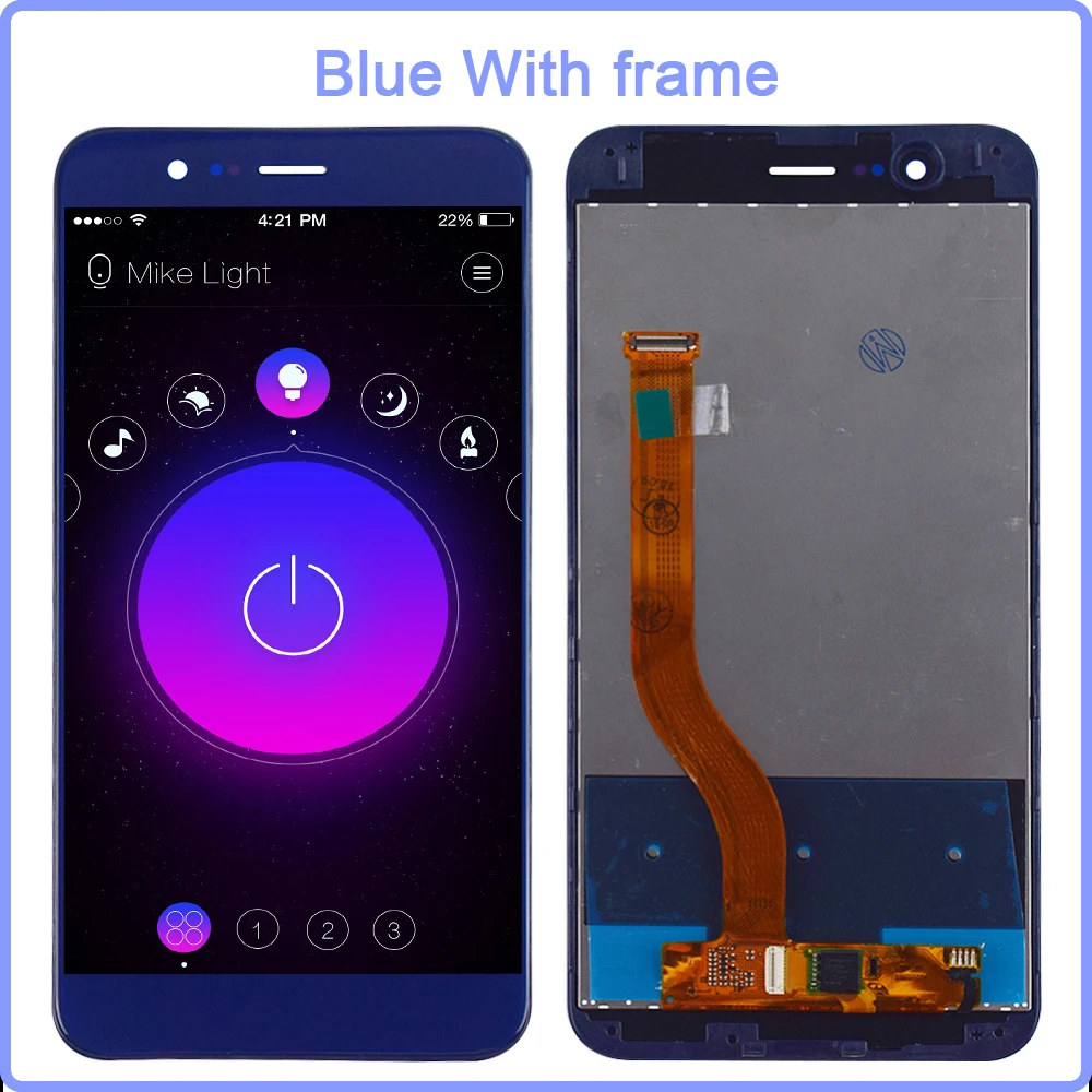 Для Huawei Honor 8 Pro LCD V9 дисплей сенсорный датчик экрана в сборе с рамкой для DUK L09 AL20