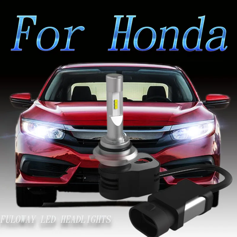 2X Car LED Headlights Blub H4 Hi Lo Beam H1 H11 H8 H9 H7 9005 HB3 9006