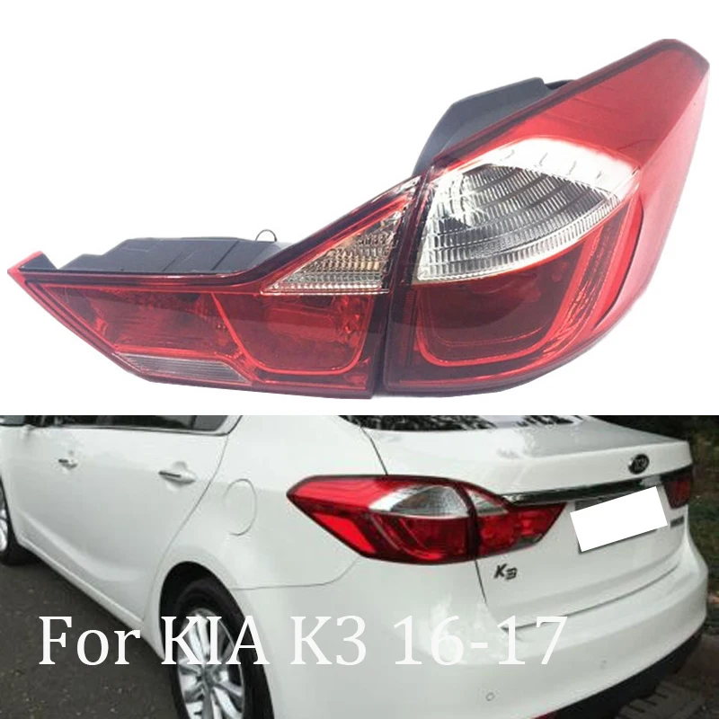 

MZORANGE Rear Brake Tail Light tail lamp For KIA K3 2016-2017