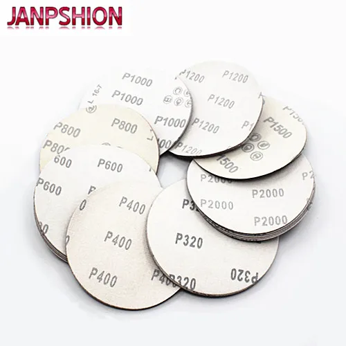 Наждачная бумага JANPSHION 40 шт. 7 дюймов 180 мм наждачная с начесом для шлифовальной