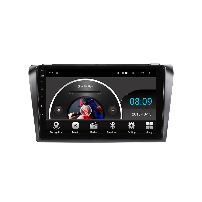 Cheap 9" 2.5D IPS Android 8.1 Car DVD Multimedia Player GPS for Mazda 3 2004 2005 2006 2007 2008 2009 audio radio stereo navigation 13