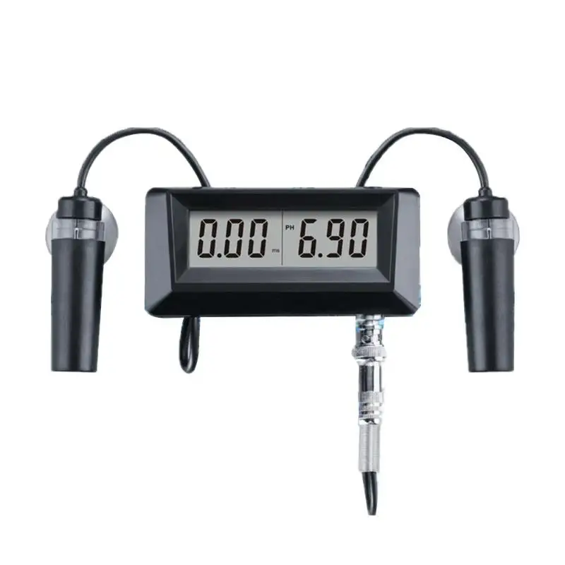 

PH / EC Conductivity Monitor Meter Tester for Aquarium Pond Water Quality Tester Real-time Monitoring PU Meter