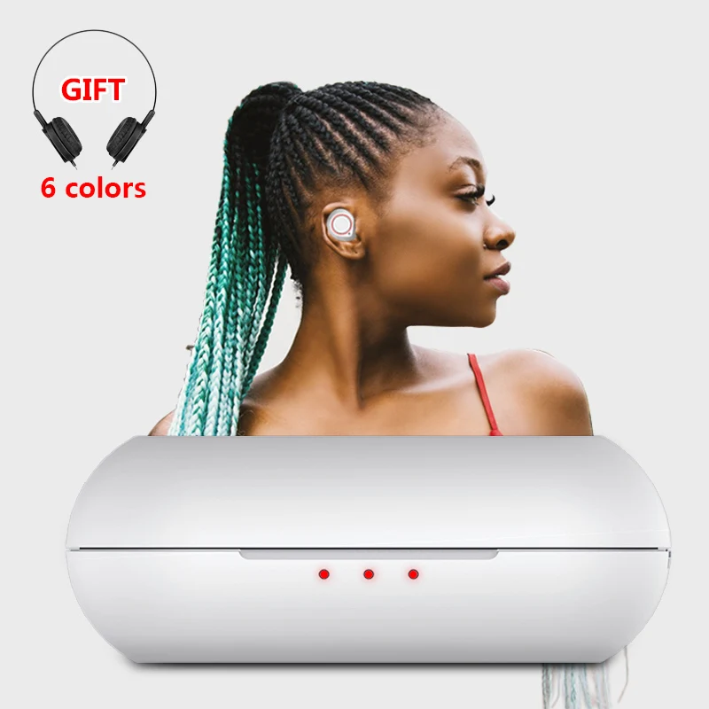 X03 TWS оригинальные беспроводные Bluetooth наушники V5.0 Спортивная гарнитура с