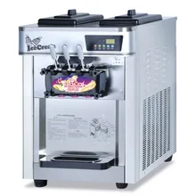 Cecertificate 2 вкусов+ Смешанные Мороженое машина вертикальные полная автоматическая замороженный йогурт машина/мягкий Мороженое машины