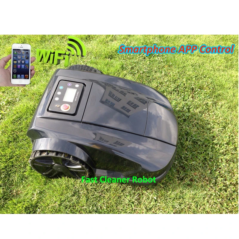  Smartphone WIFI App Gyroscope function Robot Automatic Lawn Mower S520 With ScheduleRange functionS