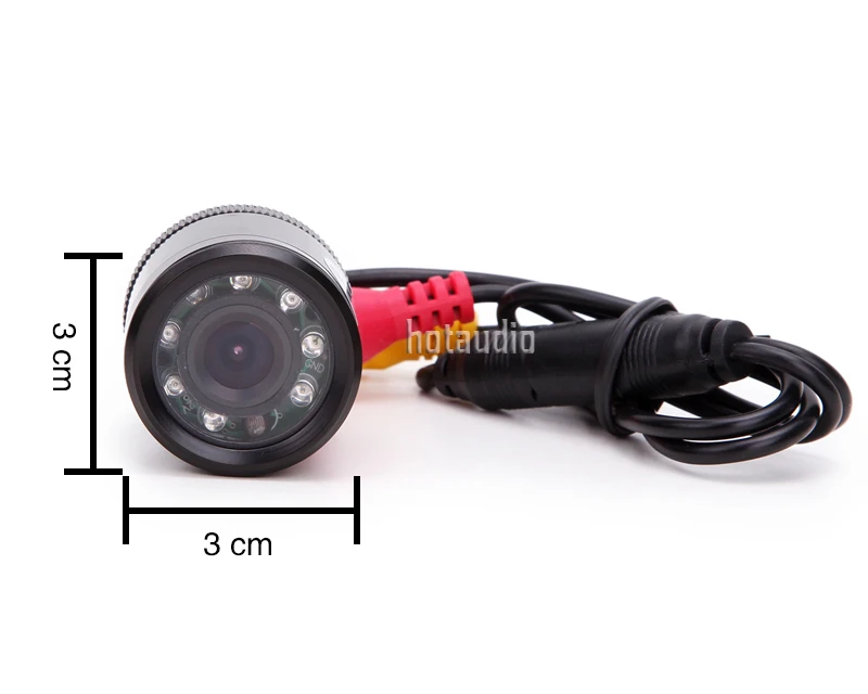 CCD Универсальная автомобильная камера заднего вида обратный резервный обзор Реверсивный парковочный комплект с ночным видением Водонепроницаемый