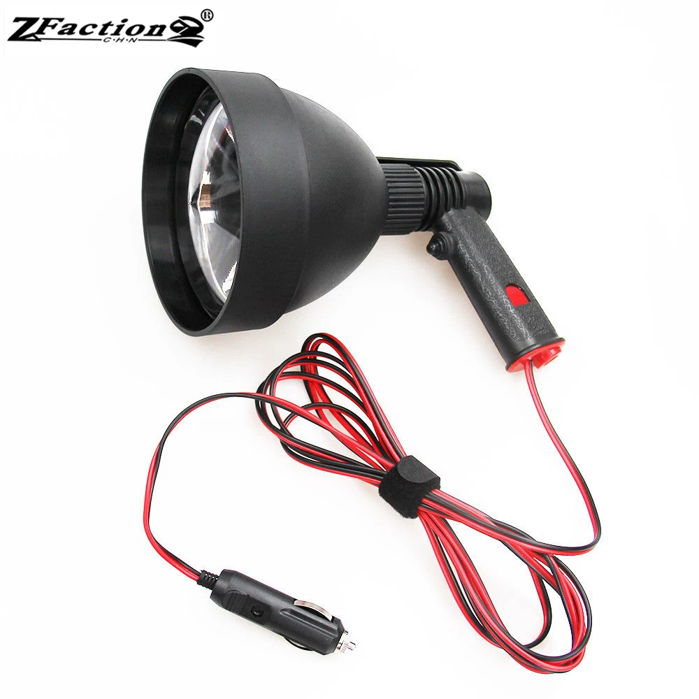 Powerful USA Imported CREE 25W LED Hunting Lights 2500LM 150MM Hunting Lamp Portable Spotlight With Female Plug 7Ah Battery Bags