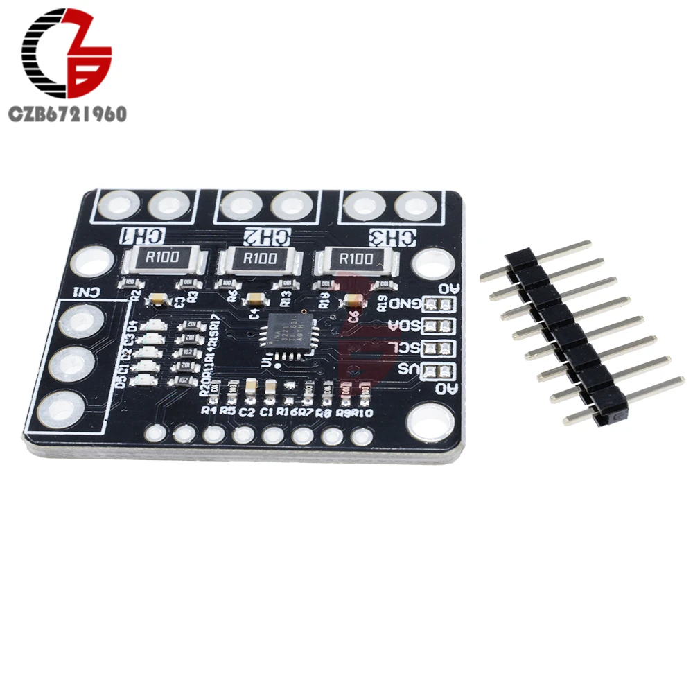1 компл. Iec SMBUS INA3221 трехканальный шунт ток Питание Напряжение монитор датчик плата Модуль Замена INA219 контакты DIY Kit