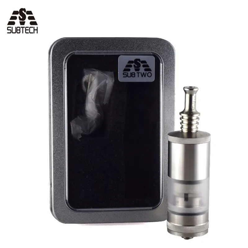 

2pcs SUB TWO Taifun GT atomizer typhoon vaporizer atomizer steel mod mechanical electronic cigarette vaporizer cartomizer