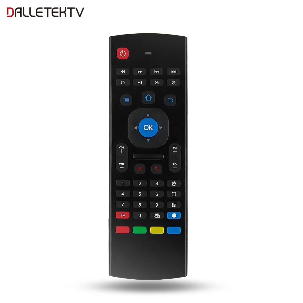 MX3 Air Fly Mouse 81 клавиша 2 4G Беспроводная клавиатура Дистанционное управление для Smart