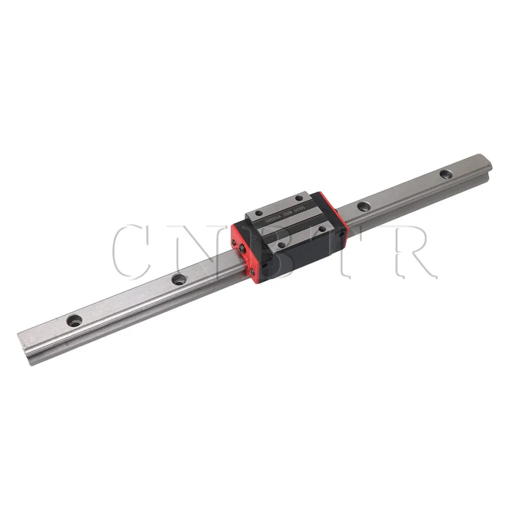 

CNBTR 300mm Length HG15 Linear Rail Guide with 34mm Width HGH15CA Carriage Block for 3D Printer and Linear Motion