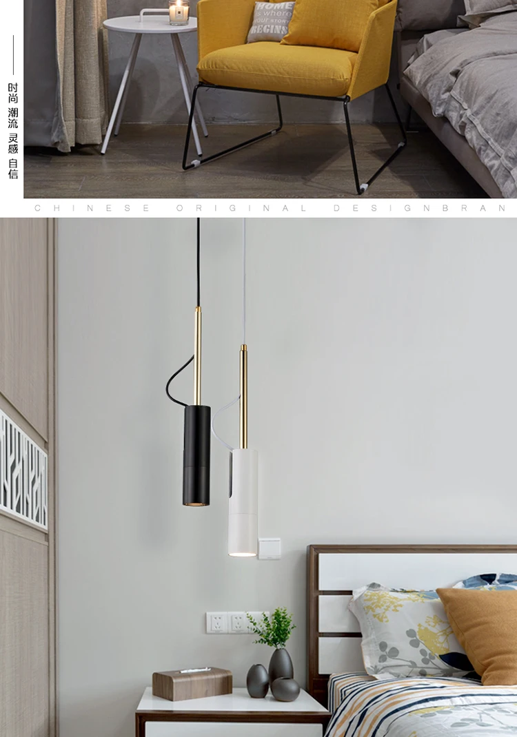 Danmark кулон с вращающимся элементом лампа декоративный точечный подвесной светильник Luminaria светодиодный светильник для спальни