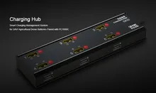 Sistema de Gestão Inteligente de Carregamento de Carregamento Hub para UAV G630/Agrícola Zangão 6in1 para PC1080C Carregadores de Baterias
