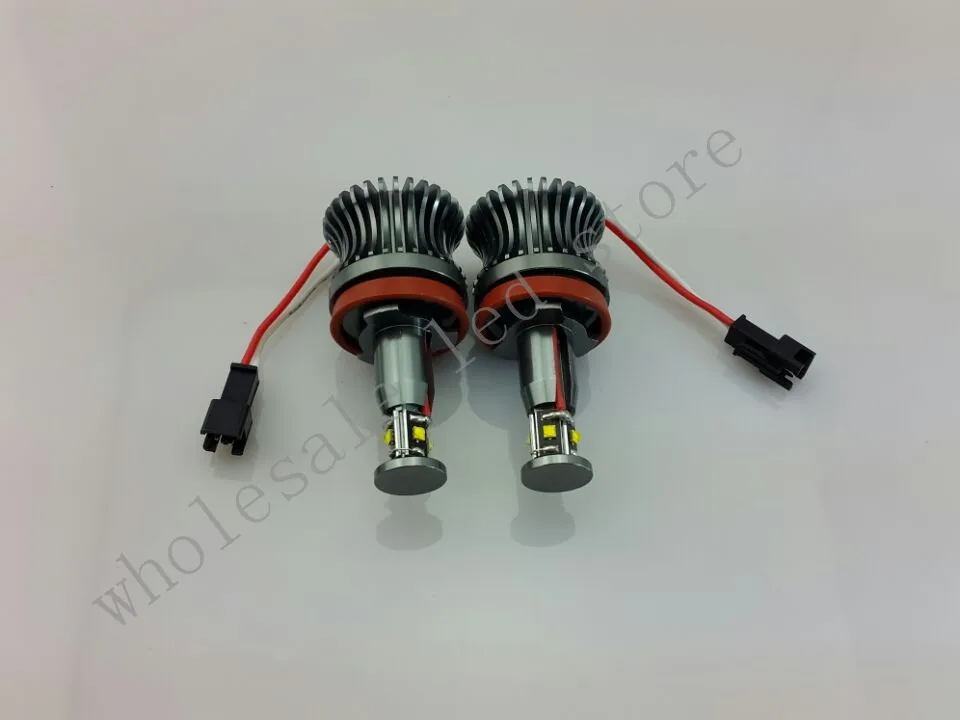 

4PCS 20W H8 error free canbus Cree led angel eyes bulb Led ring marker for E60 E70 X5 E90 E93 E81 E87 BMW high brightness